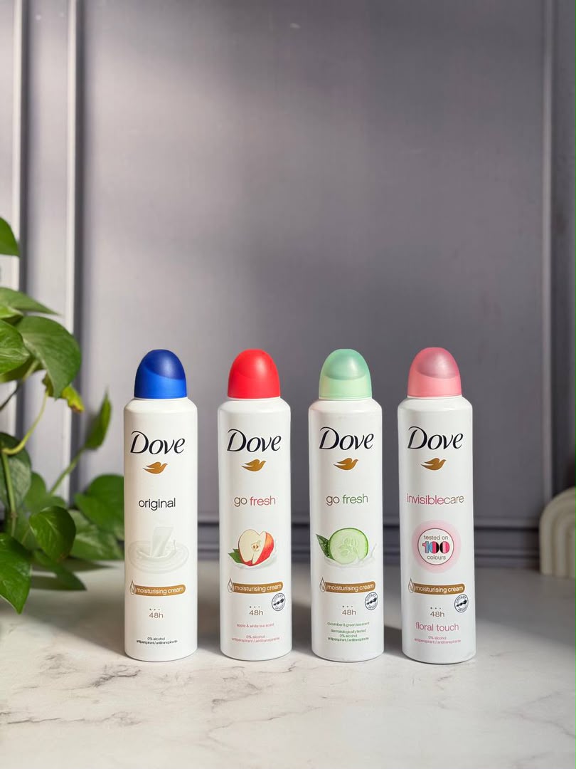 اسپری های ضد تعریق Dove داو