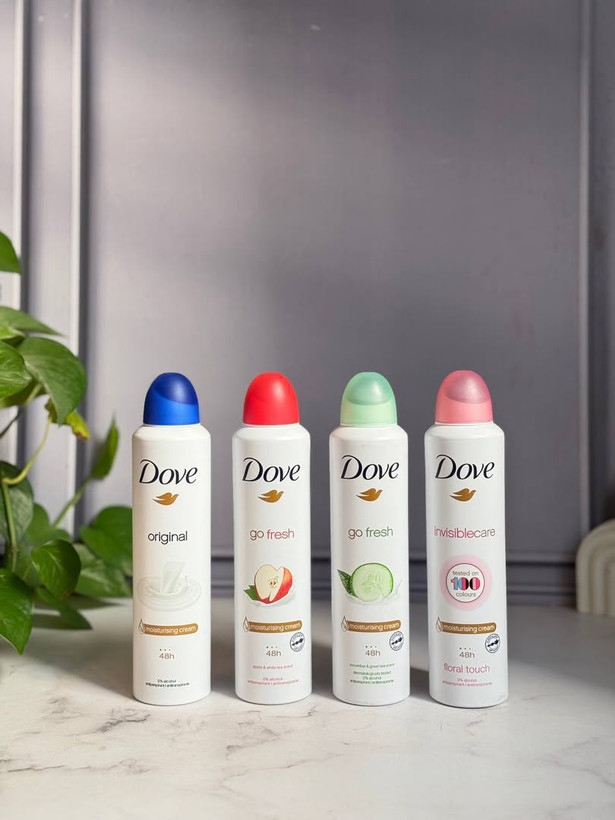 اسپری های ضد تعریق Dove داو